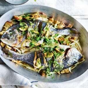 Roasted Sea Bream with Fennel