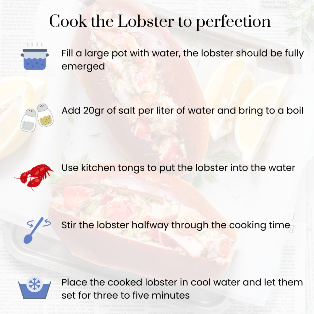 How to Cook whole lobster to perfection for Lobster roll recipe.