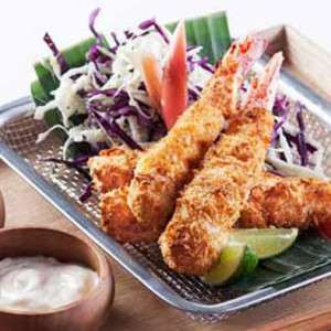 Crispy prawns/shrimps from the airfryer.