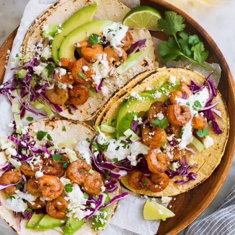 Taco prawn