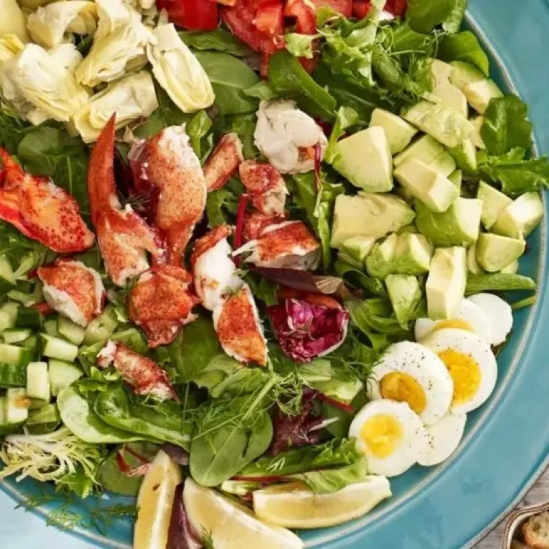 Lobster Cobb salad