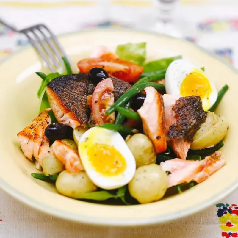 Salmon niçoise