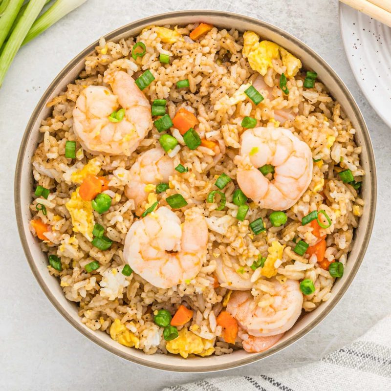 Fried Shrimp Rice