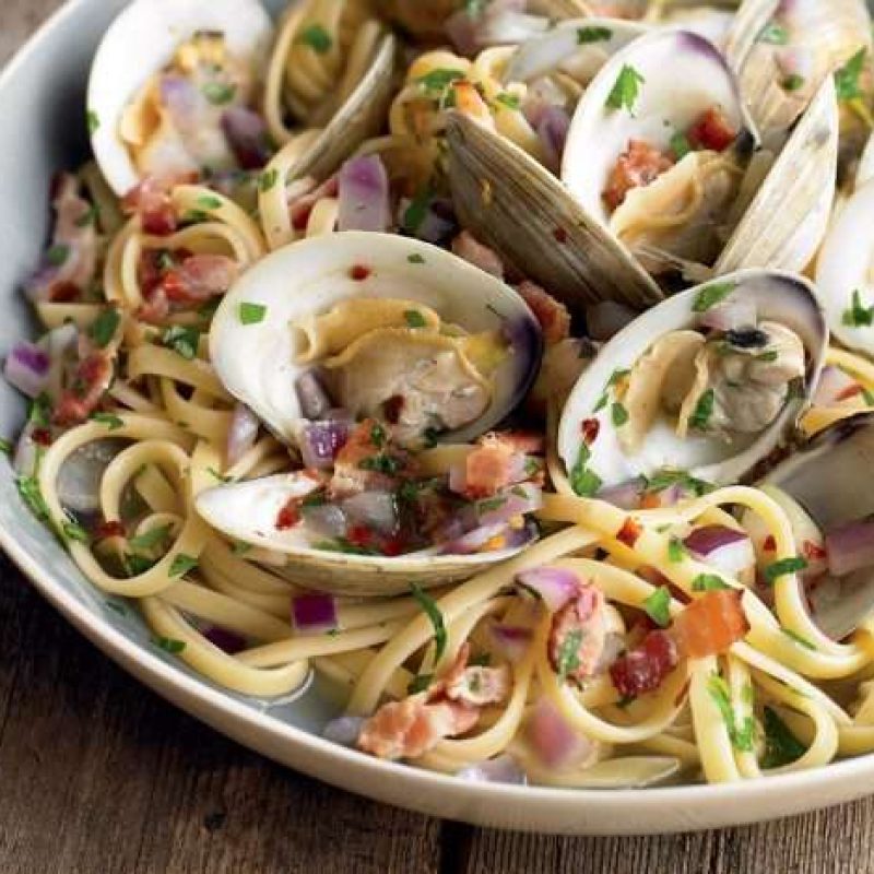 Healthy Clam Pasta