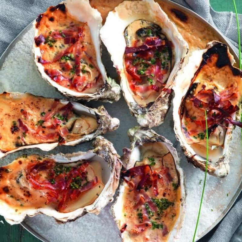 Oyster au gratin