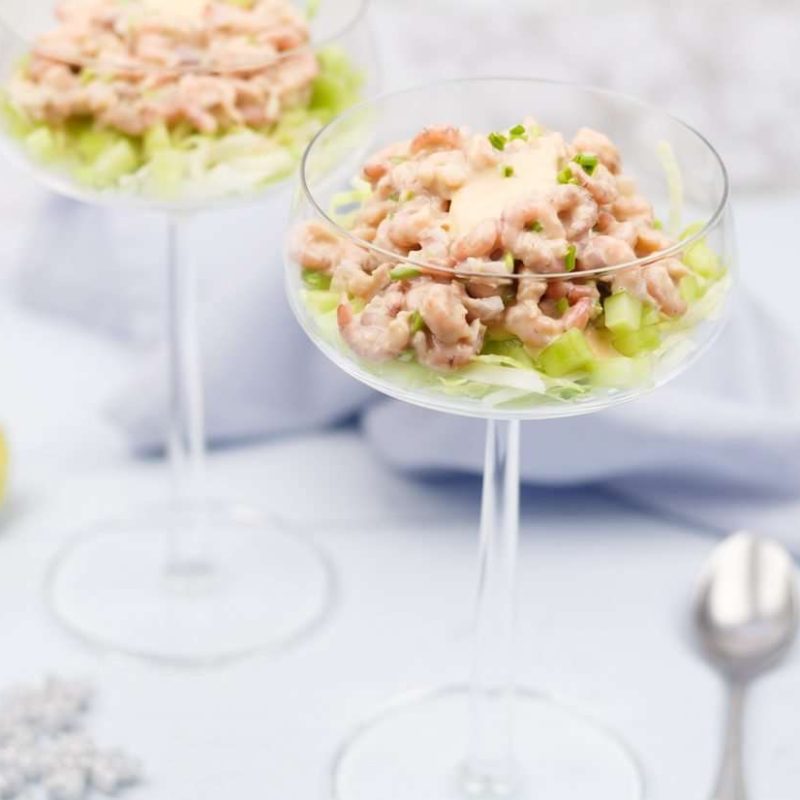 Original Dutch Grey Shrimp Cocktail seafood holiday party recipe