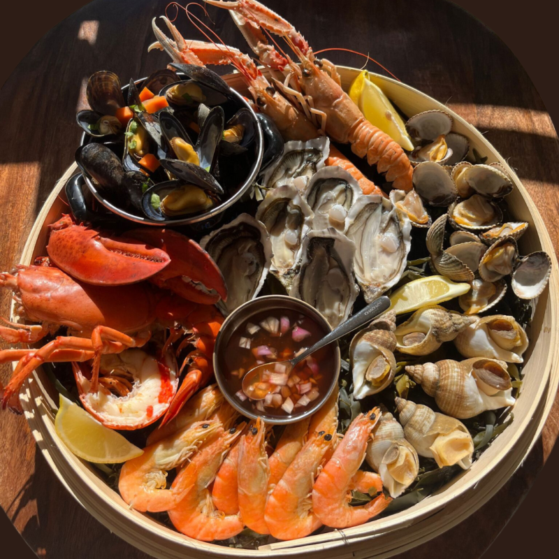Fruit de mer is a classic seafood platter that is perfect for impressing your guests with a restaurant-quality dish. It is a celebratory and classic dish, that is served cold.