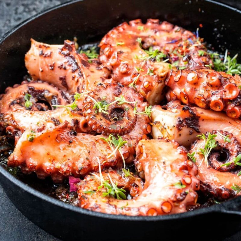 Spanish Grilled Octopus