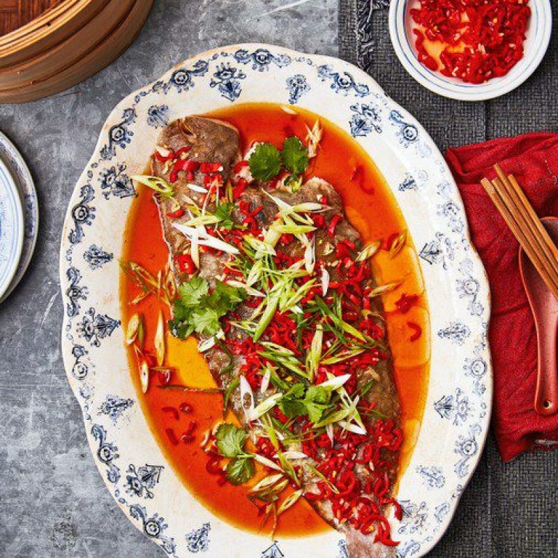Chinese Chili Chutney Dover Sole