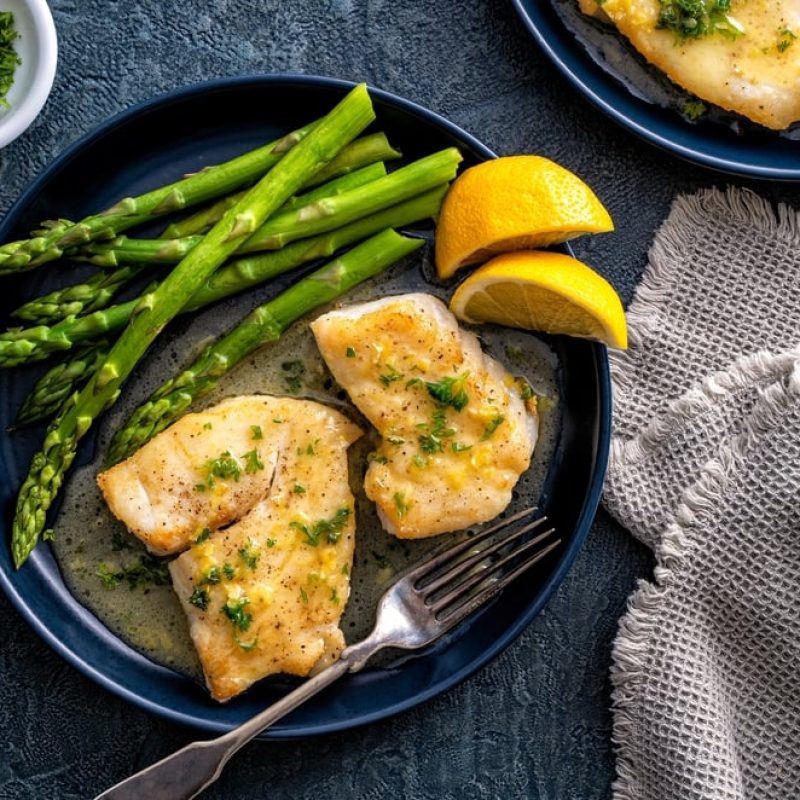4 Ingredient Halibut steak